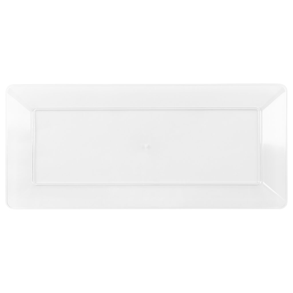 Clear Rectangle Tray