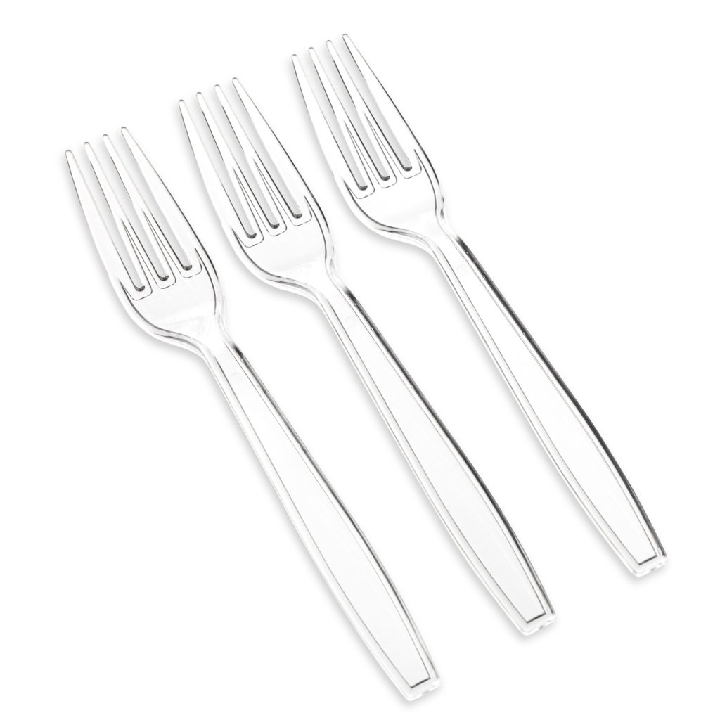 Fork Basic Cutlery Clear