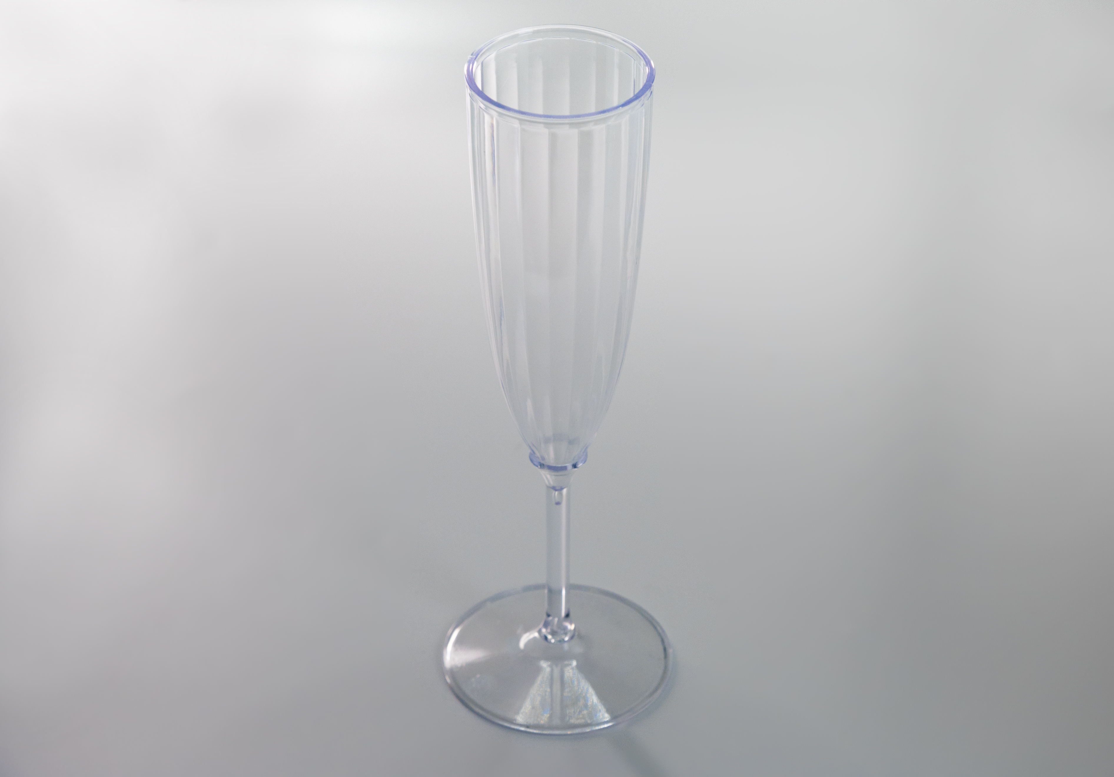 Crystal Champagne Flutes Clear