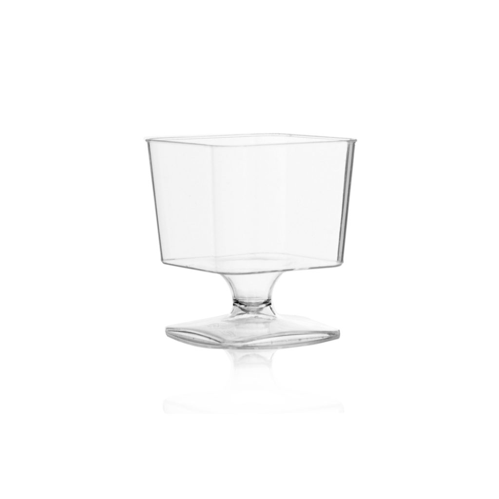 2oz Clear Square cups